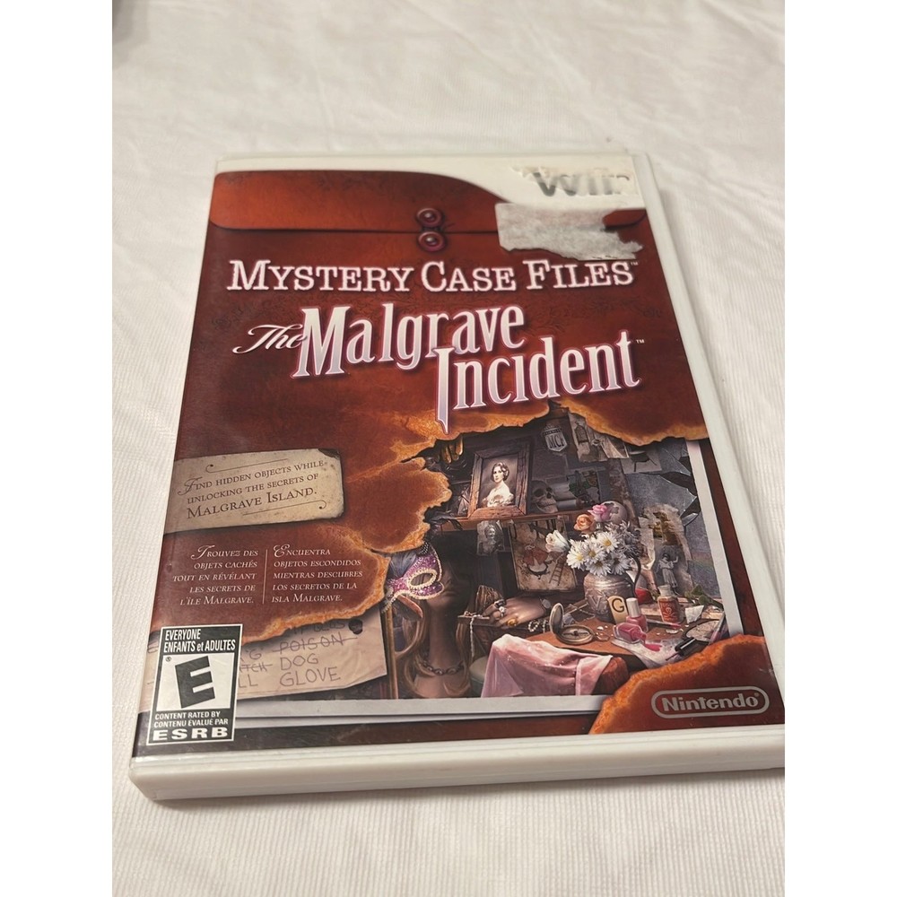 Mystery Case Files: The Malgrave Incident on Nintendo Wii